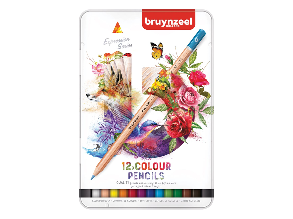 Kleurpotlood Bruynzeel Expression assorti (12)