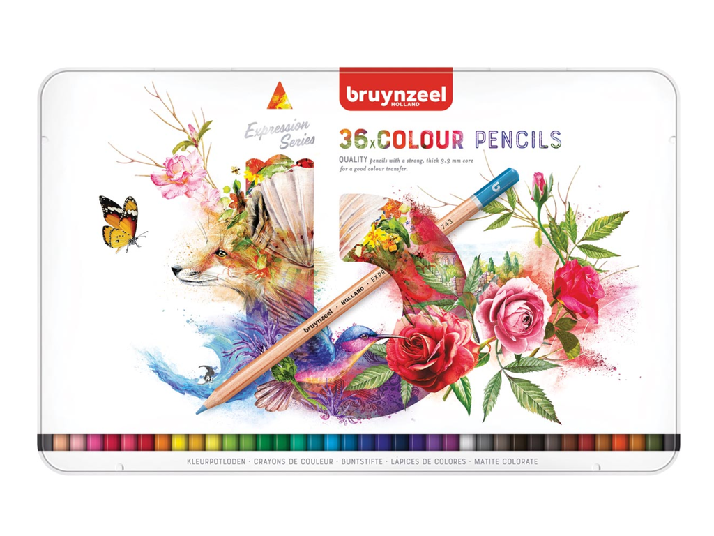 Kleurpotlood Bruynzeel Expression assorti (36)