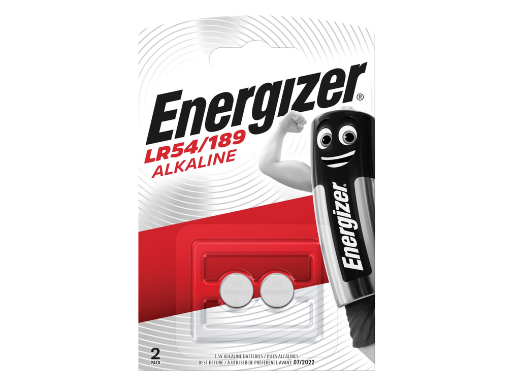 Knoopcelbatterij Energizer LR54 3V (2)