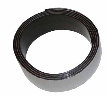 Magneetband Bouhon zelfklevend 25mmx1m wit