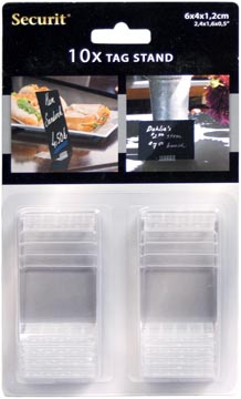 Houder krijtbordjes Securit basis (10)