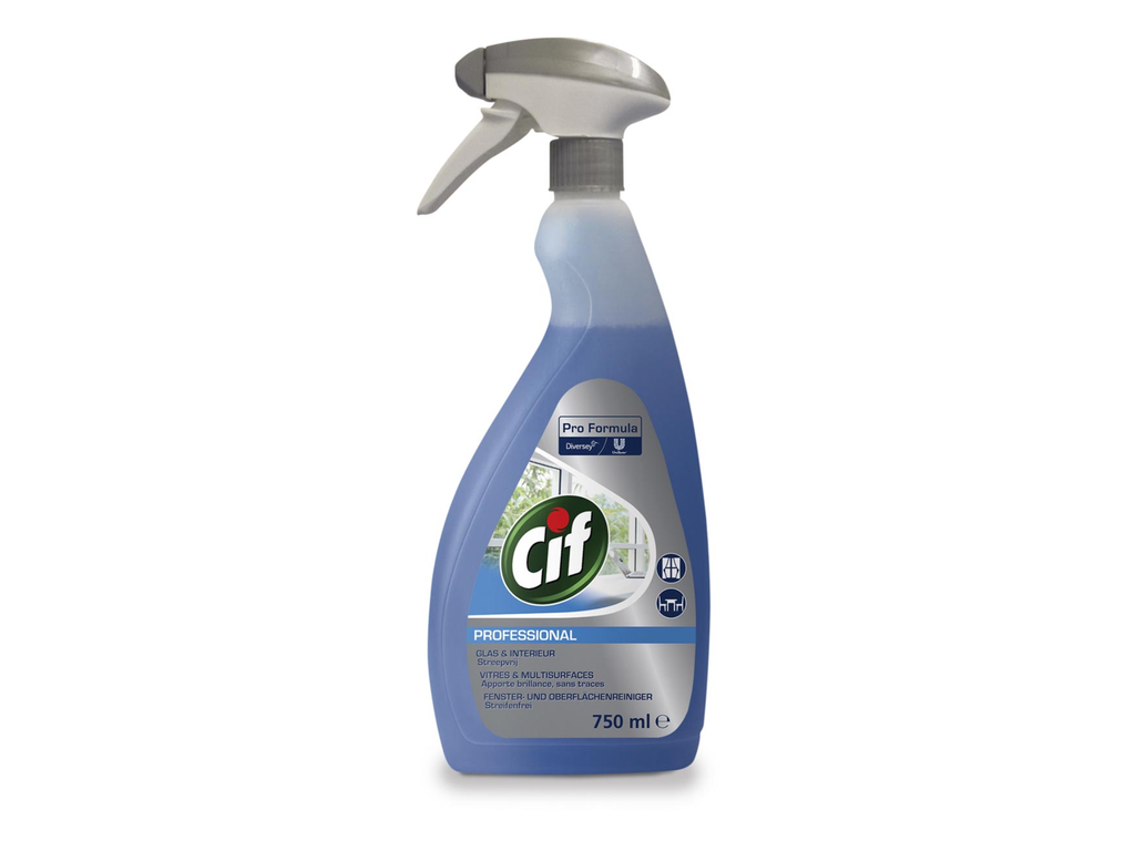 Glas- en interieurreiniger Cif Professional 750ml