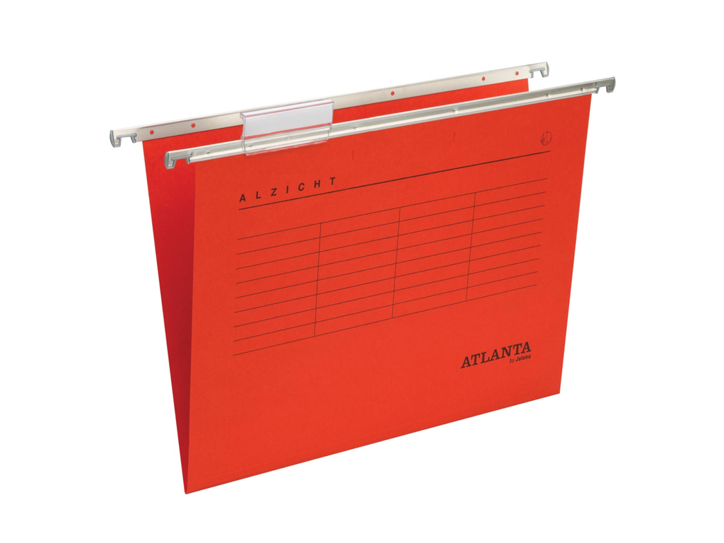 Hangmap Atlanta alzicht spectrum lade folio 350mm V-bodem rood