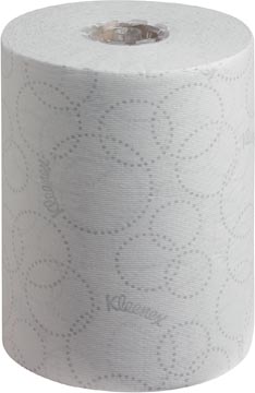 Handdoekrol Kleenex Ultra Slimrol 2-laags 100m per rol (6)