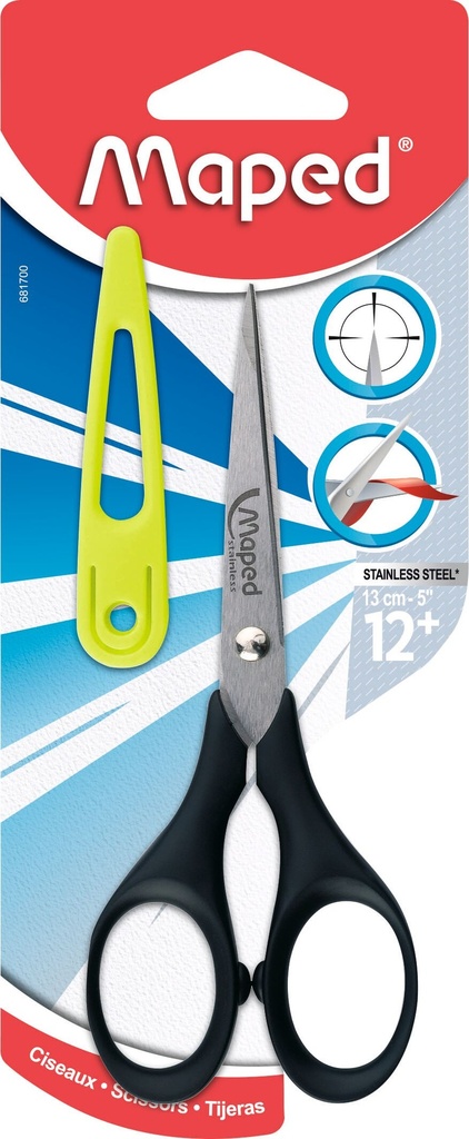 Schaar Maped precise 13cm zwart