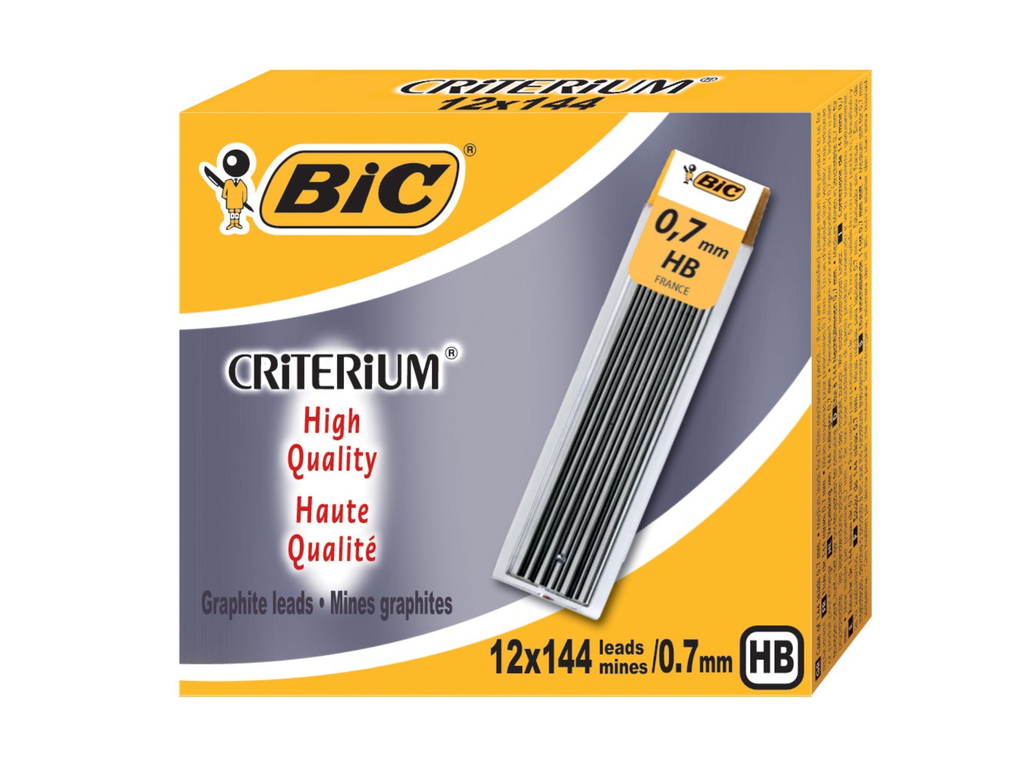 Potloodstift Bic Criterium HB 0,7mm (12)