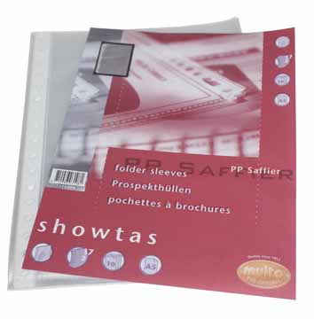 Showtas Multo PP A5 17-gaats gekorreld 80 micron (10)