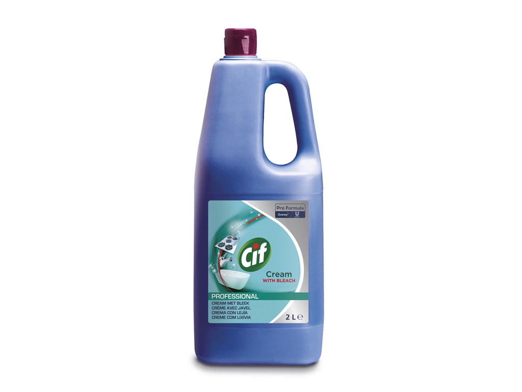Schuurcrème Cif bleekwater 2l