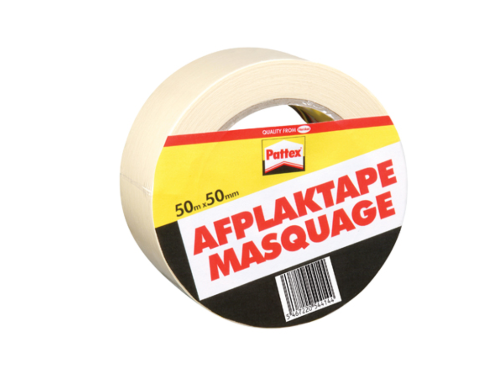 Afdekplakband masking Pattex 50mx50mm