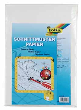 Patroonpapier Folia 1x1,5m 40gr wit (5)