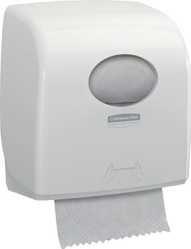 Handdoekroldispenser Kimberley Clarck Aquarius Slimrol wit