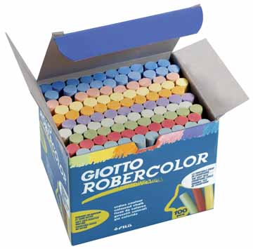 Krijt Giotto Robercolor assorti (100)