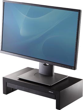 Monitorstandaard Fellowes Designer Suites Monitor Riser zwart