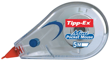Correctieroller Tipp-ex mini pocket mouse 5mm blister