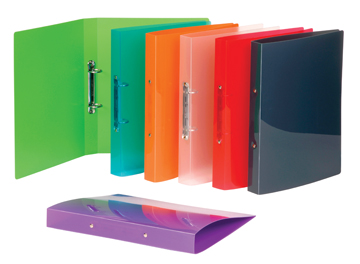 Ringmap Viquel Propyglass PP A4 2 O-ringen 30mm rug 35mm assorti