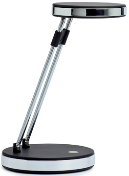 Bureaulamp Maul Puck LED niet dimbaar 6500Kelvin 230lumen zwart