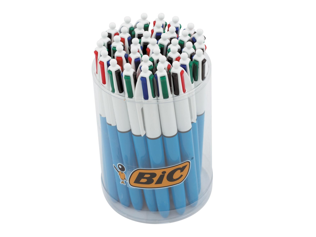 Balpen Bic 4 Colours Original pot (36)