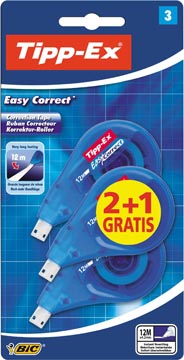 Correctieroller Tipp-Ex Easy Correct 2+1 gratis