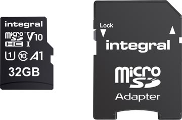 Geheugenkaart Integral MicroSDHC 32GB