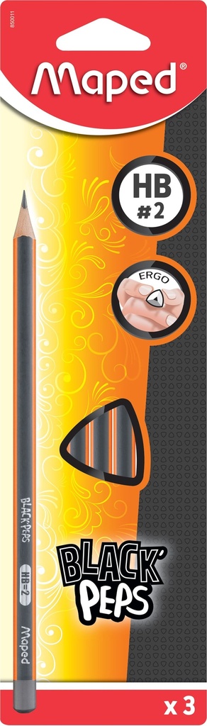 Potlood Maped Black'Peps HB (3)