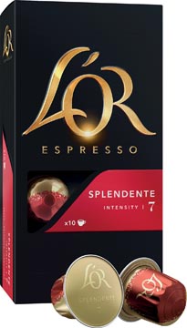 Koffiecapsules Douwe Egberts L'Or Espresso Splendente Intensity 7 (10)