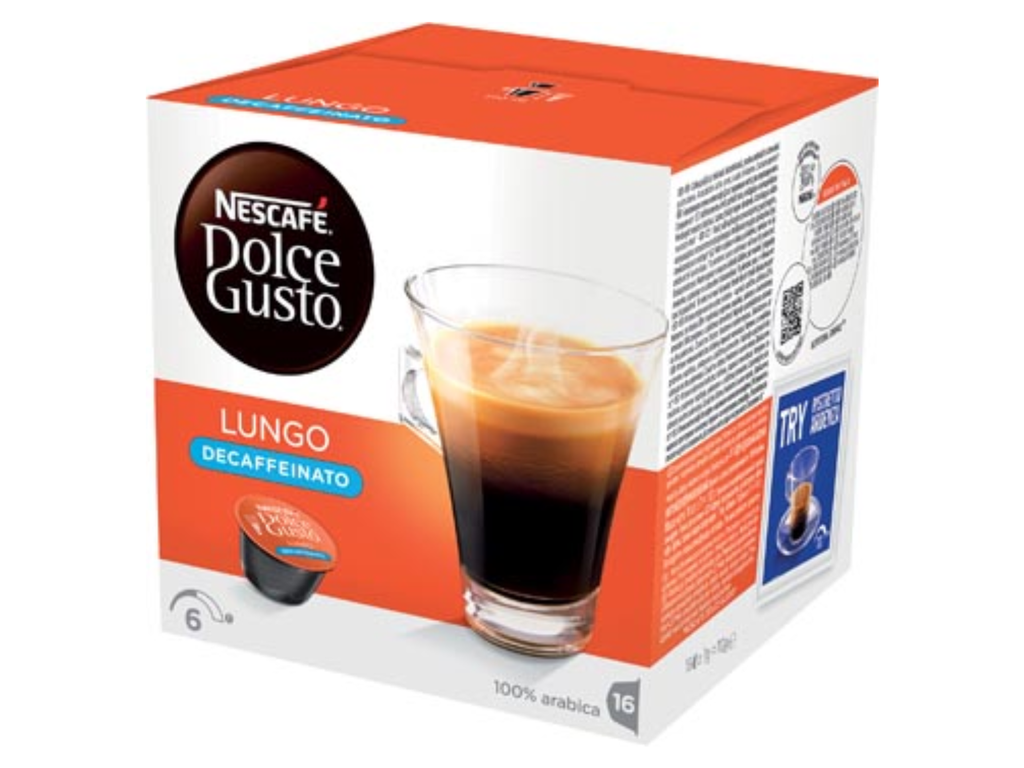 Koffiecapsules Nescafé Dolce Gusto Lungo Decaffeinato (16)