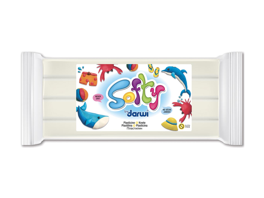 Boetseerpasta Darwi softy 500gr wit