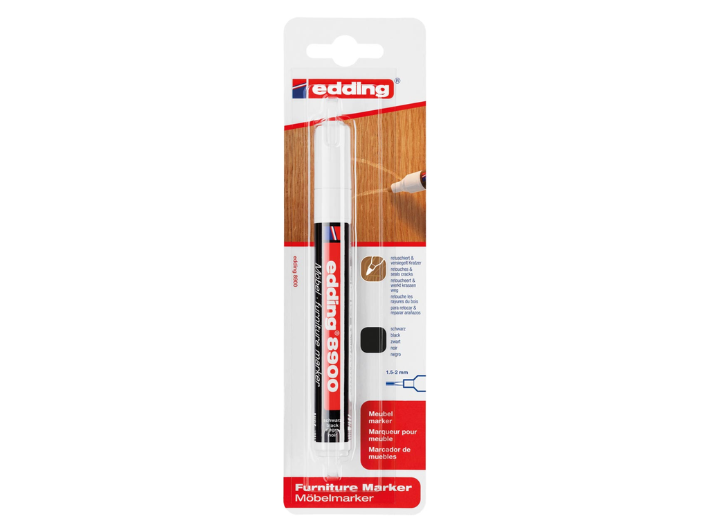 Meubelmarker Edding 8900 voor zwarte meubels