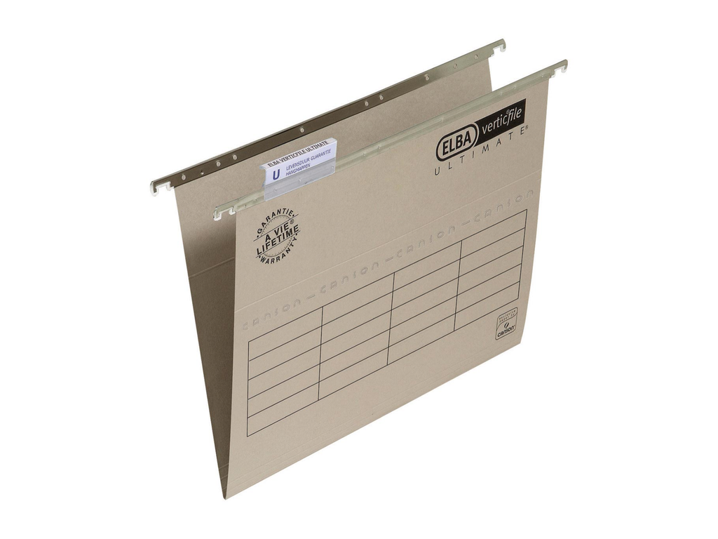 Hangmap Elba verticfile ultimate lade 365mm V-bodem grijs (25)