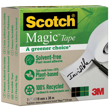 Plakband Scotch A Greener Choise 19mmx30m ECO