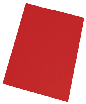 Dossiermap Pergamy A4 60gr rood (250)