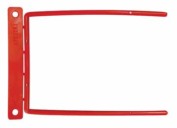 Archiefbinder D-clip 115mm rood