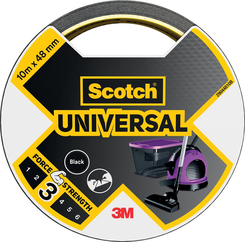 Duct tape Scotch Universal 48mmx10m zwart