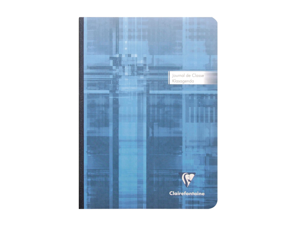 Klasagenda Clairefontaine A5 2-talig eeuwigdurend assorti