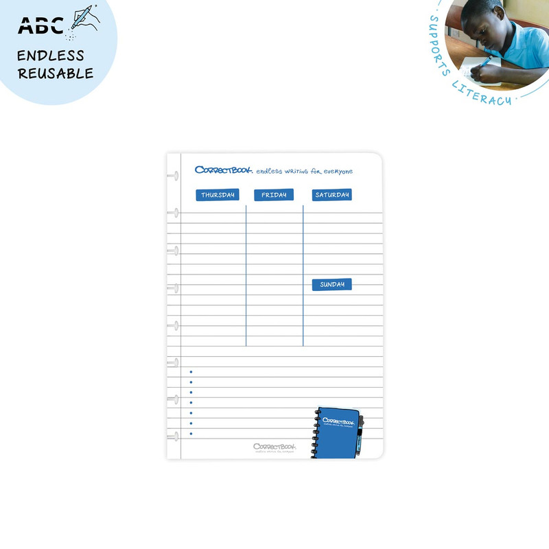 Weekplanner Correctbook A5 (5)