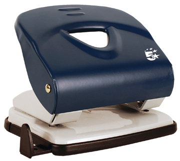 Perforator Pergamy 2-gaats 20 vel blauw