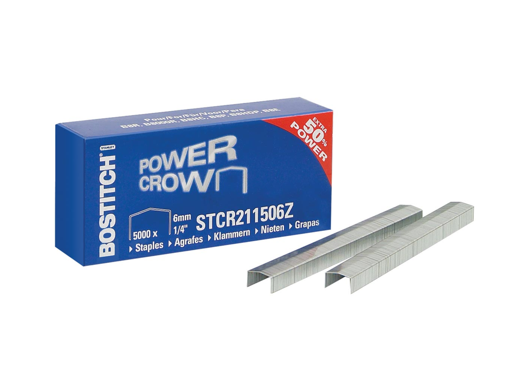 Nietjes Bostitch STCR211506Z verzinkt 6mm (5000)