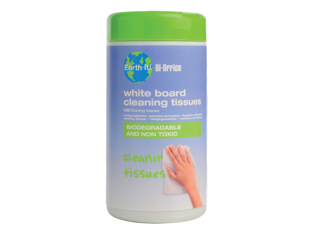 Reinigingsdoekje Bisilque voor whiteboard (100)