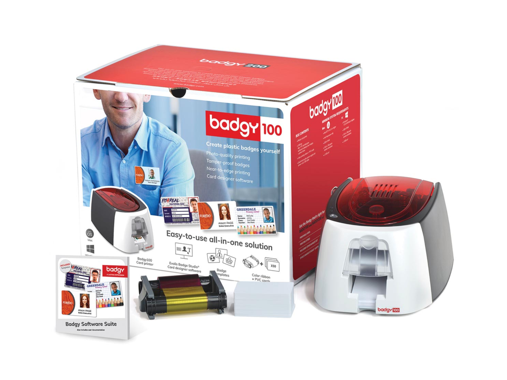 Badgeprinter Badgy Evolis 100