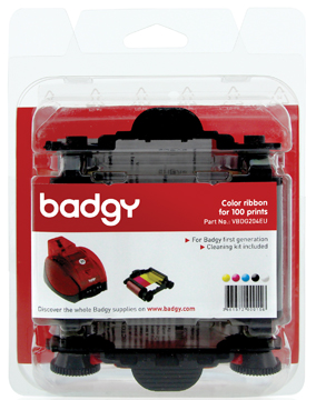 Kleurenlint Badgy voor badgeprinter 100