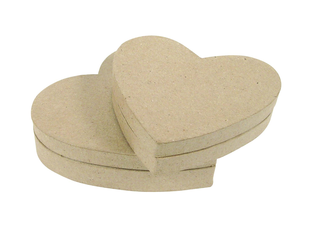 Doos Décopatch papier-marché XS 13x11x3,5cm hart
