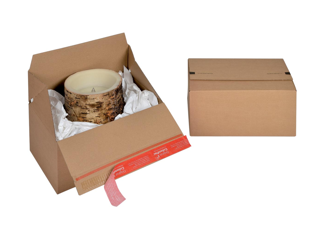 Verzenddoos Colompac Eurobox Size M 294x194x137mm bruin