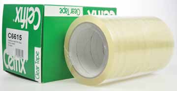 Plakband Celfix PP 15mmx66m voor grote afroller
