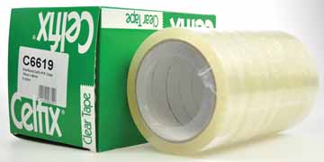 Plakband Celfix PP 19mmx66m voor grote afroller