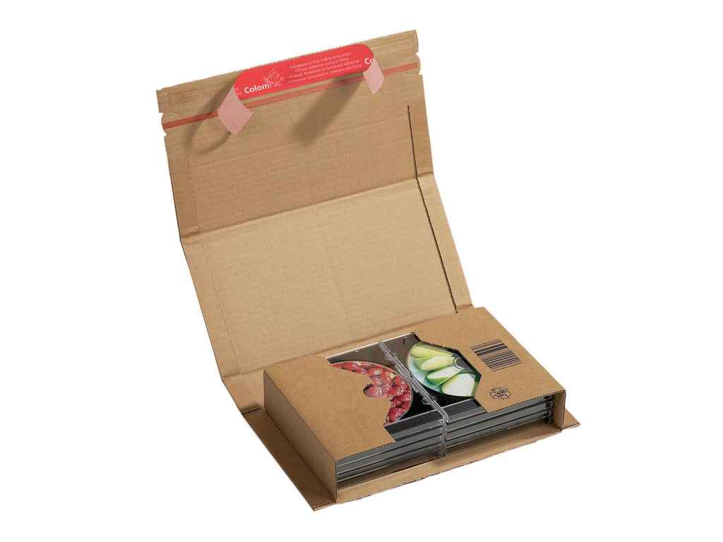 Verzenddoos Colompac CP020 251x165x60mm bruin
