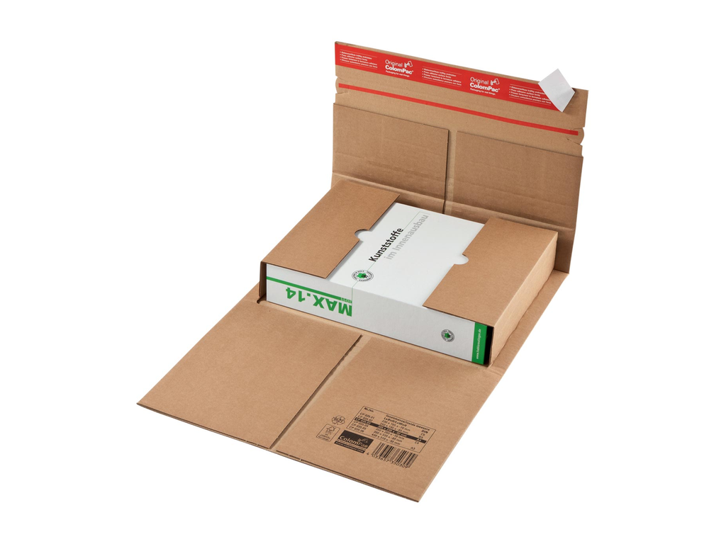 Verzenddoos Colompac CP035 350x320x80mm bruin