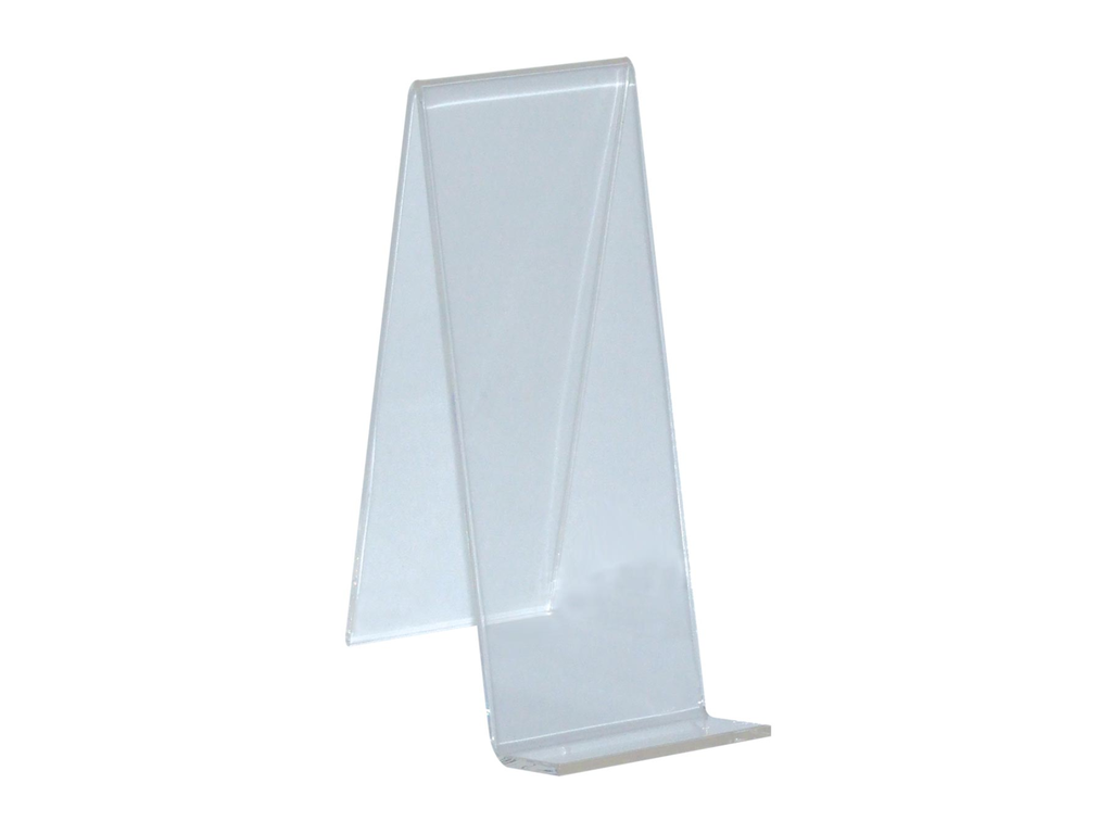 Boekensteun Deflecto 5x14cm transparant