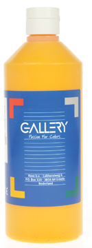 Plakkaatverf Gallery 500ml donkergeel