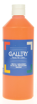 Plakkaatverf Gallery 500ml oranje