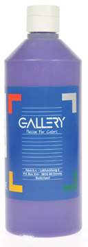 Plakkaatverf Gallery 500ml paars